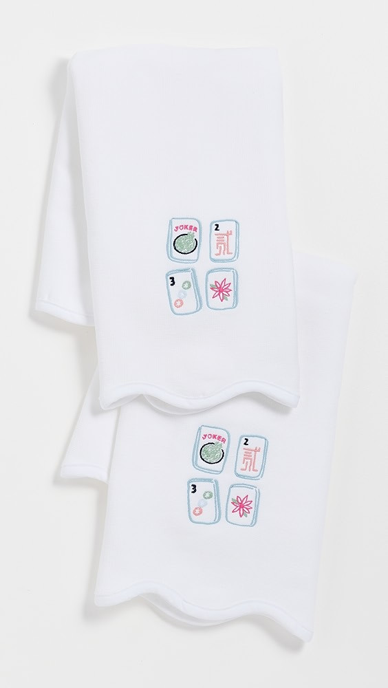 Mahjong Hand Towel 2 Pack | Shopbop