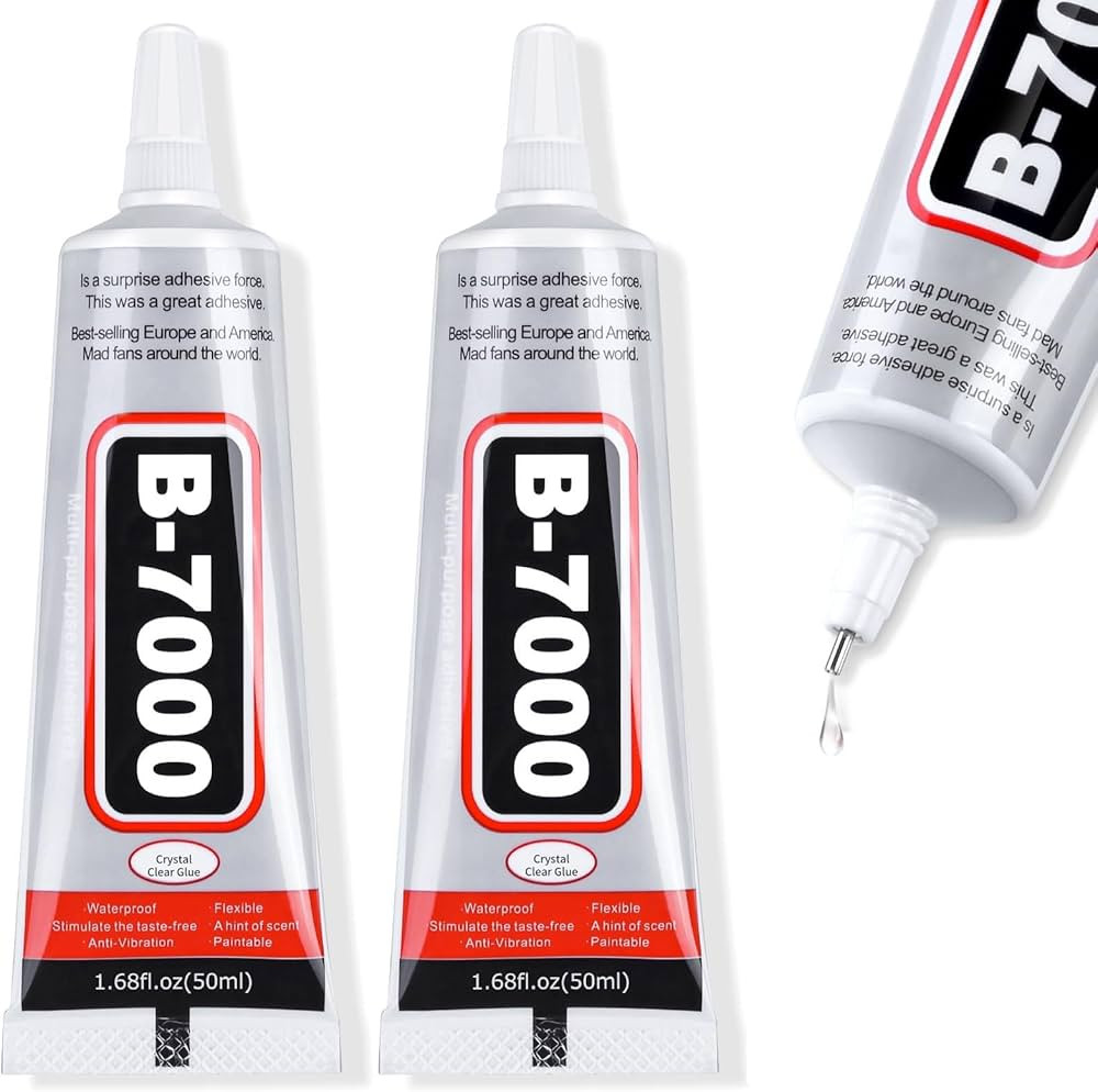 B-7000 Super Adhesive Glue, Industrial Strength B7000 Glues Paste for Rhinestones Crafts, Clothes... | Amazon (US)