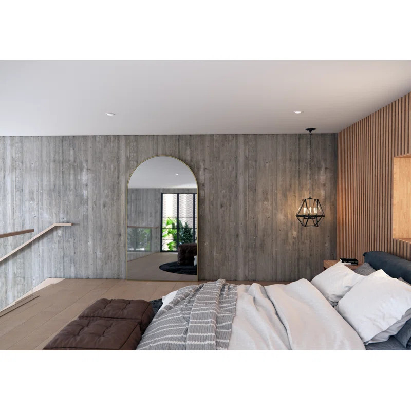 Kira Metal Flat Mirror | Wayfair North America