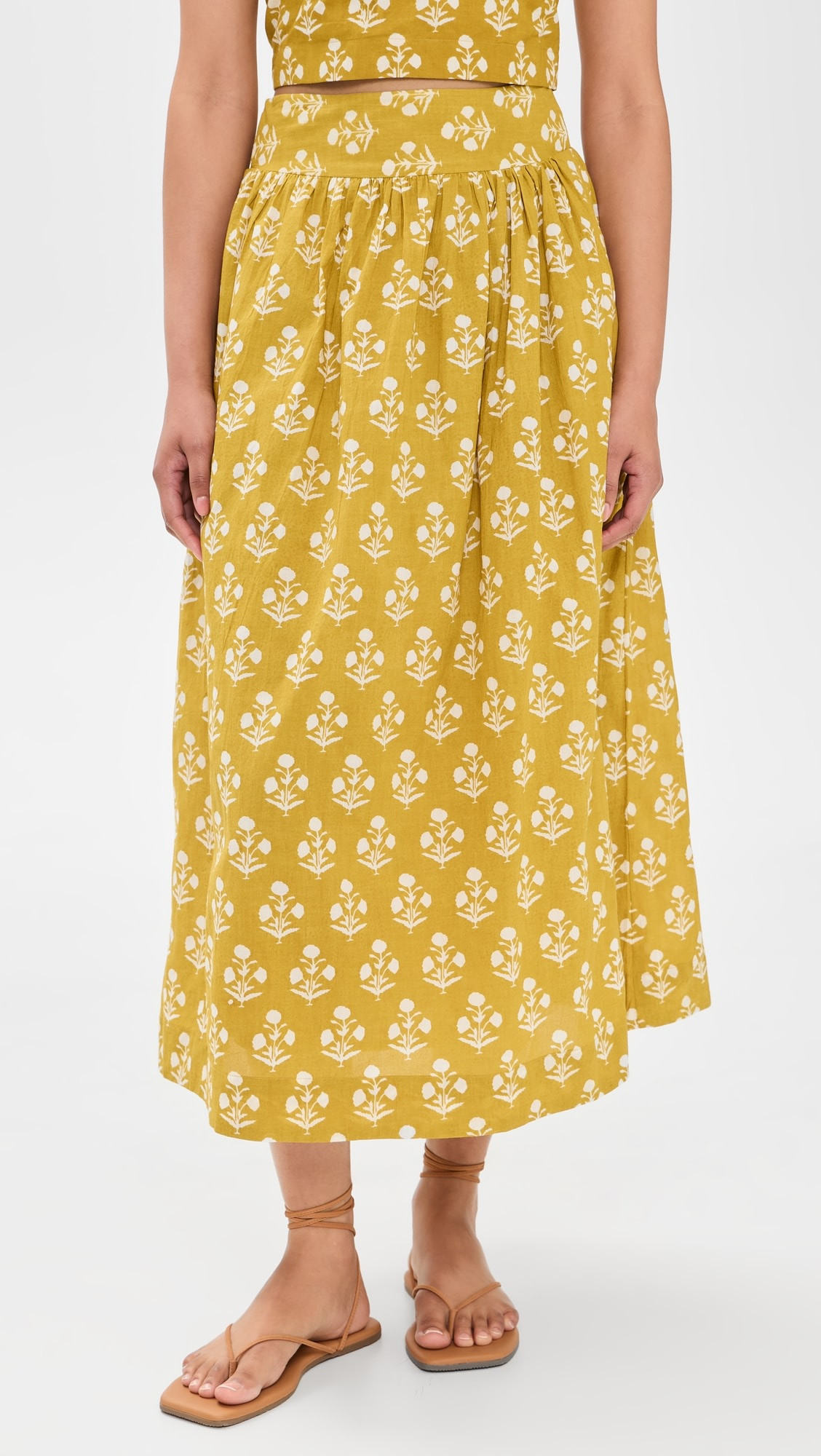 Charlotte Chartreuse Daffodil  Skirt | Shopbop