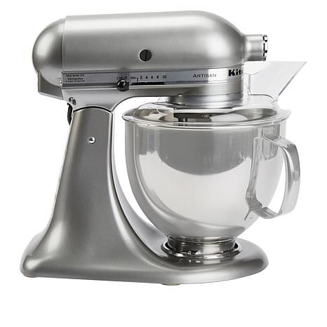 KitchenAid 5-Quart Artisan Stand Mixer with Flex Edge Beater | HSN