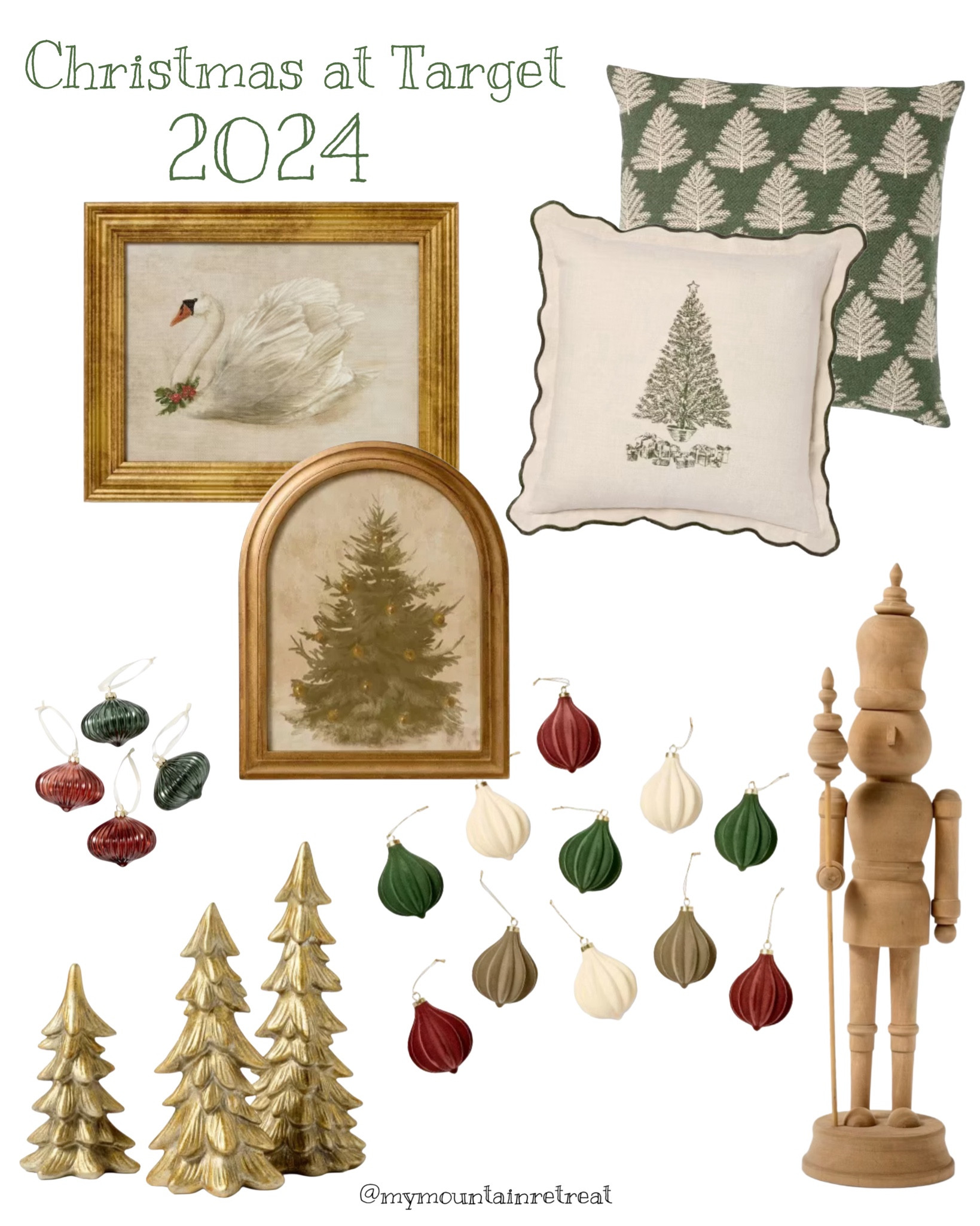 Christmas at Target 2024 Christmas Decor / Studio McGee 

#LTKxTarget #LTKHome #LTKSeasonal