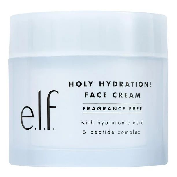 e.l.f. cosmetics Holy Hydration Face Cream - Fragrance Free, Fragrance-free cream, 50g | Walmart (CA)
