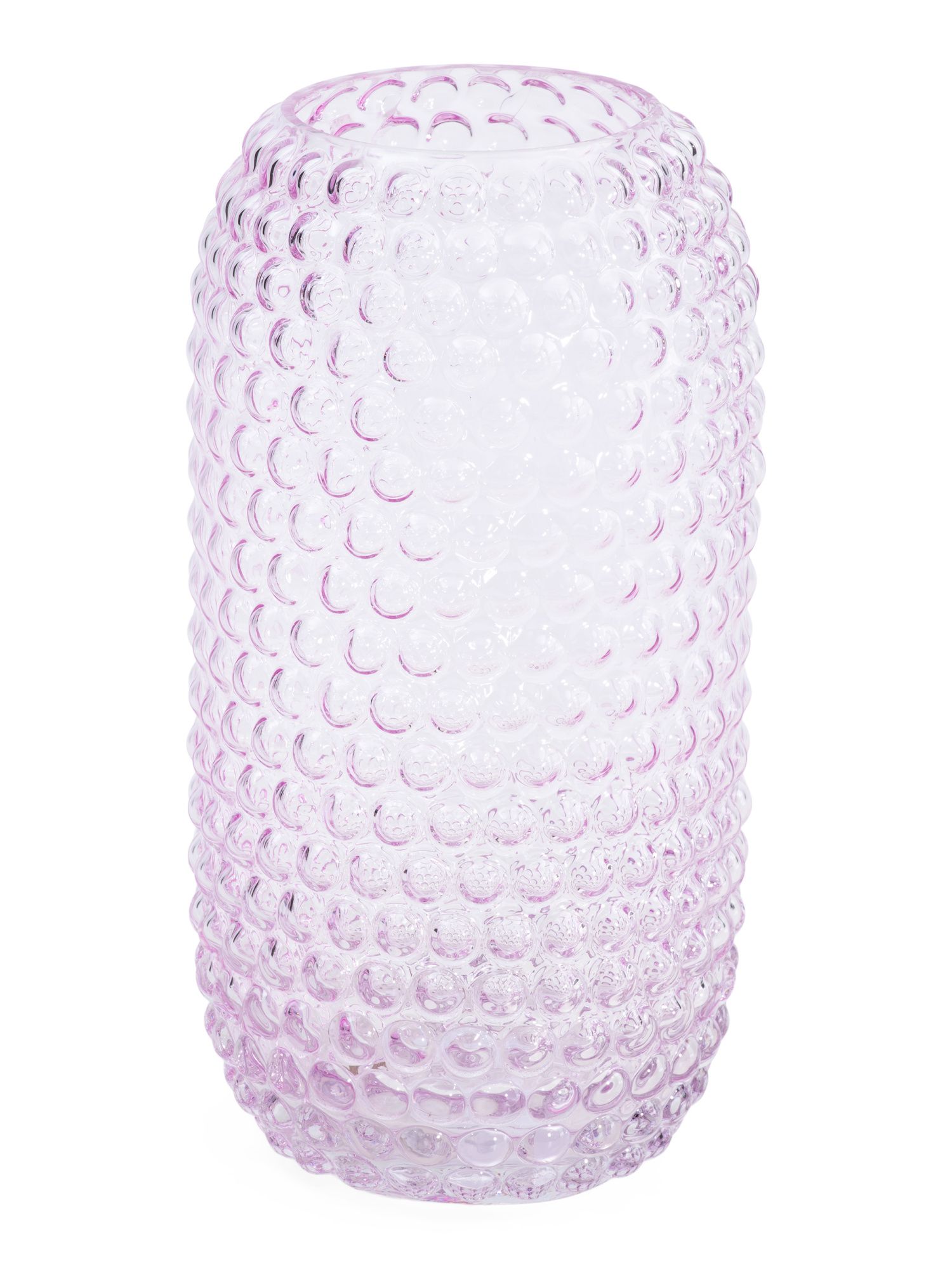 12in Hobnail Colored Glass Vase | TJ Maxx