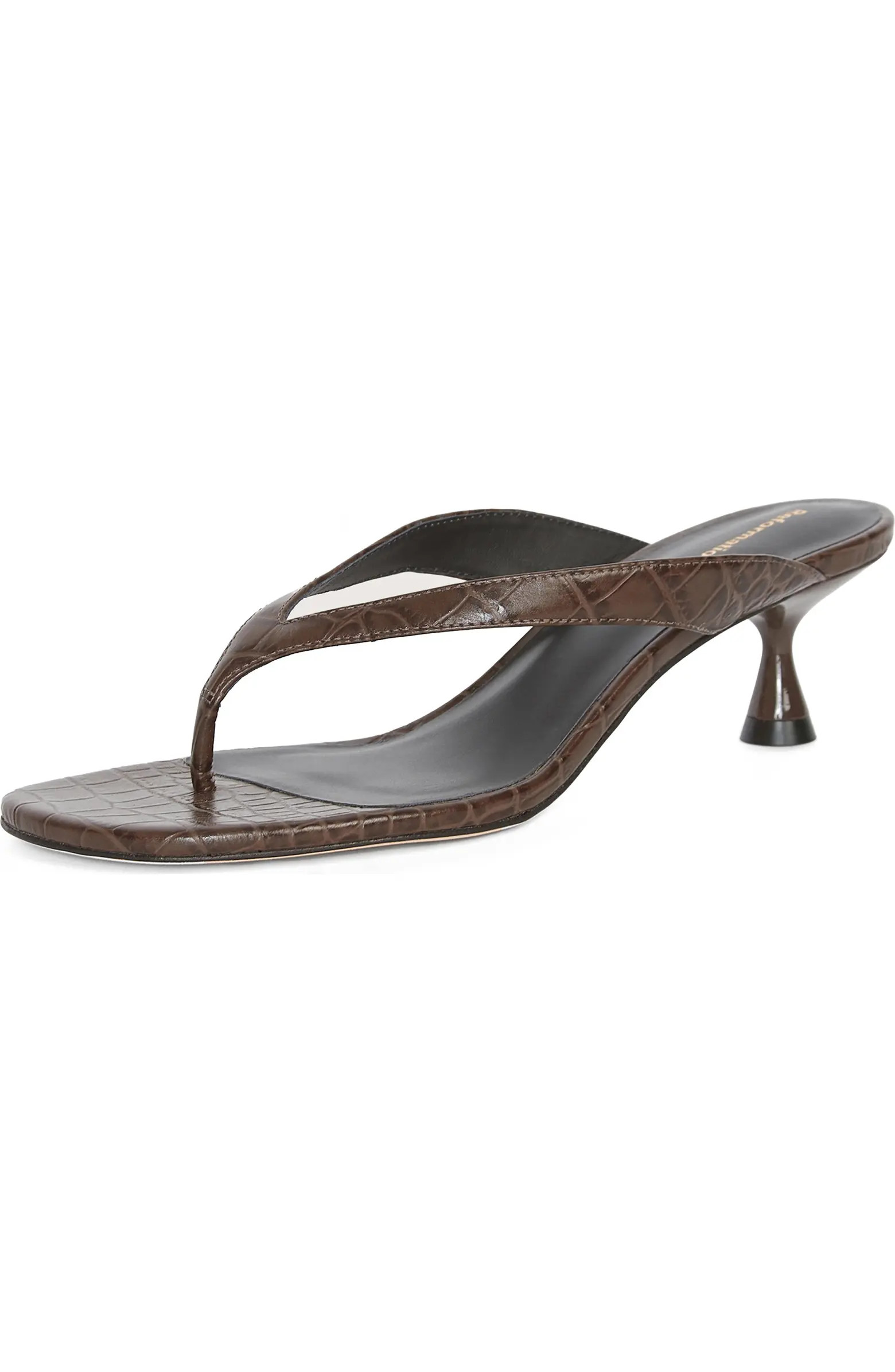 Reformation Sophie Kitten Heel Flip Flop (Women) | Nordstrom | Nordstrom