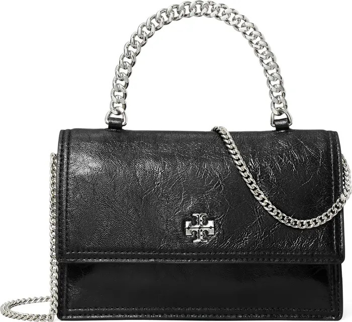 Kira Distressed Mini Top Handle Wallet on a Chain | Nordstrom