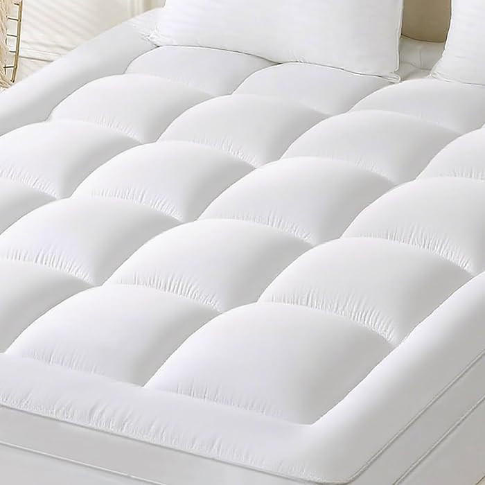 YUGYVOB Mattress Pad Extra Thick, Cooling, and Breathable King Mattress Topper 8-21" Deep Pocket ... | Amazon (US)