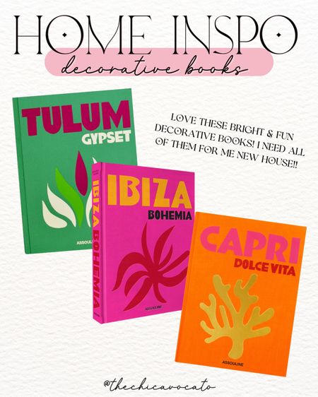 Home Inspo Decorative Books 
Assouline Colorful Destination Books 


#LTKGiftGuide #LTKSeasonal #LTKhome