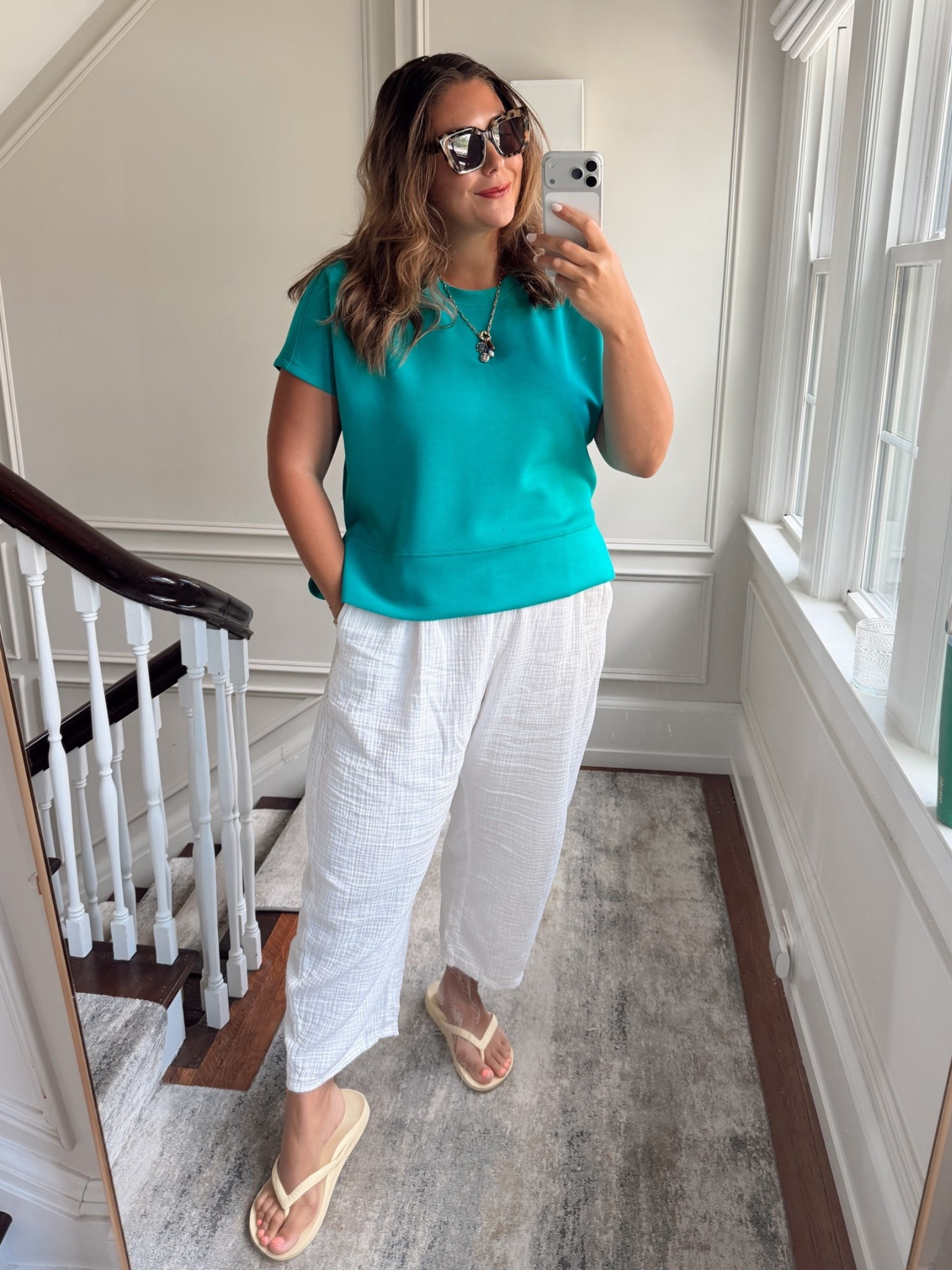 Wearing size 1X in top & XL in pants. Use CARALYN15 on your first order at Spanx.

#LTKootd #LTKmomlife #LTKPlusSize