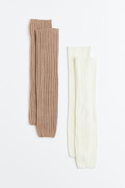 Rib-knit Leg Warmers | H&M (US)