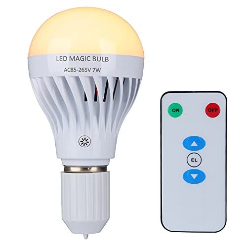 BSOD LED Magic Bulb, 7W Warm White Emergency Light with Remote Controller and Rechargeable Built-... | Amazon (CA)
