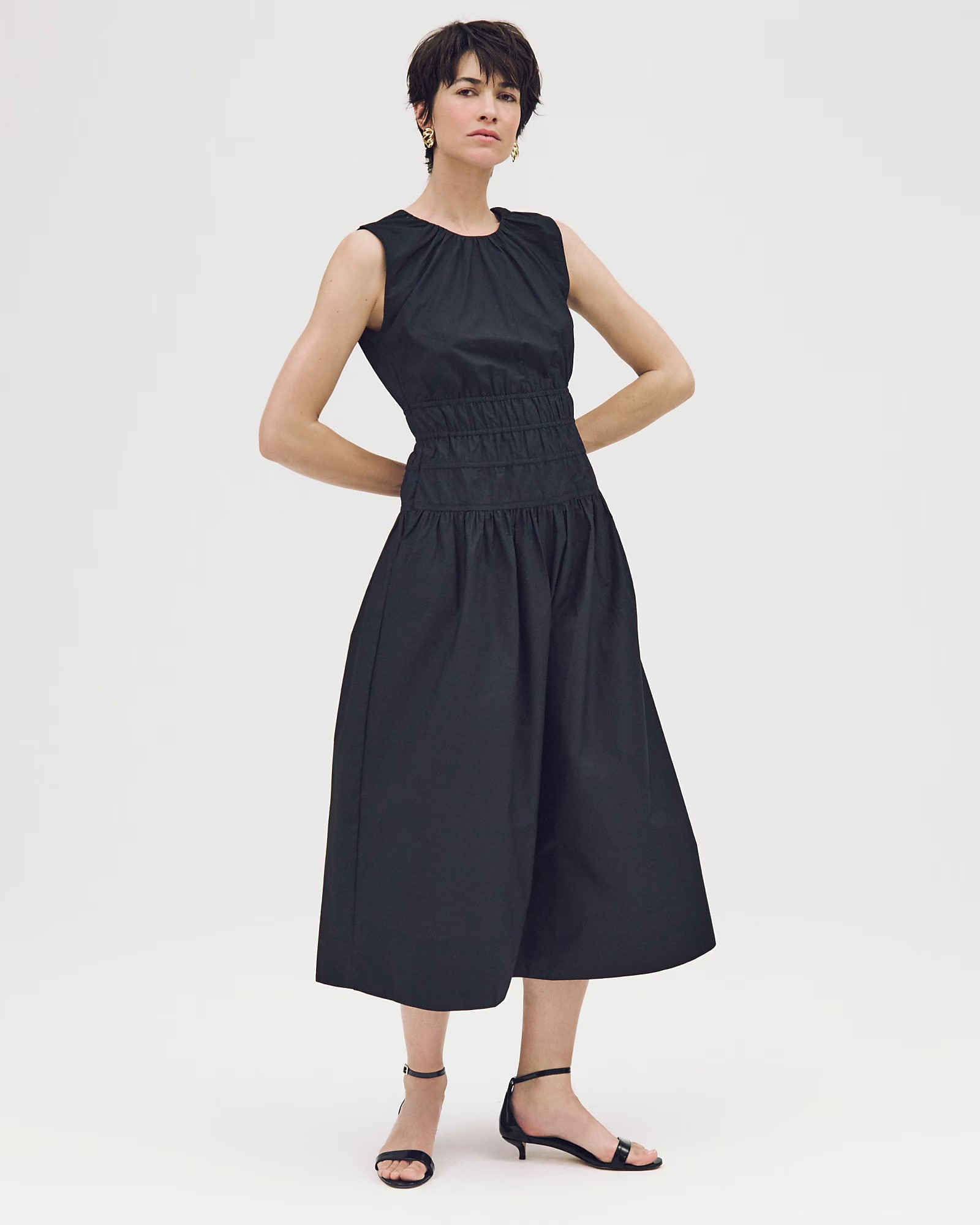 Hyacinth dress in cotton poplin | J. Crew US