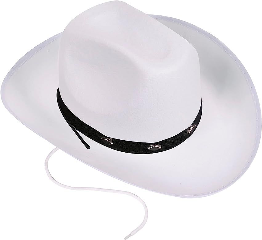 Kangaroo Cowboy Hat with Pull-on Closure, Cowboy Hat for Men and Women, Felt Cowboy Hat, Cowboy H... | Amazon (US)