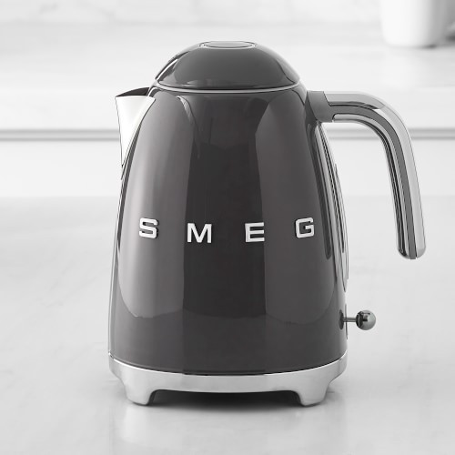 Smeg Electric Kettle 3D Logo, Slate Grey | Williams-Sonoma