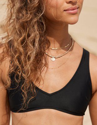 Aerie Voop Plunge Bikini Top | American Eagle Outfitters (US & CA)