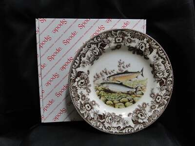 Spode Woodland North American Fish Pacific Salmon: Dinner Plate 10 1/2", Box  | eBay | eBay US