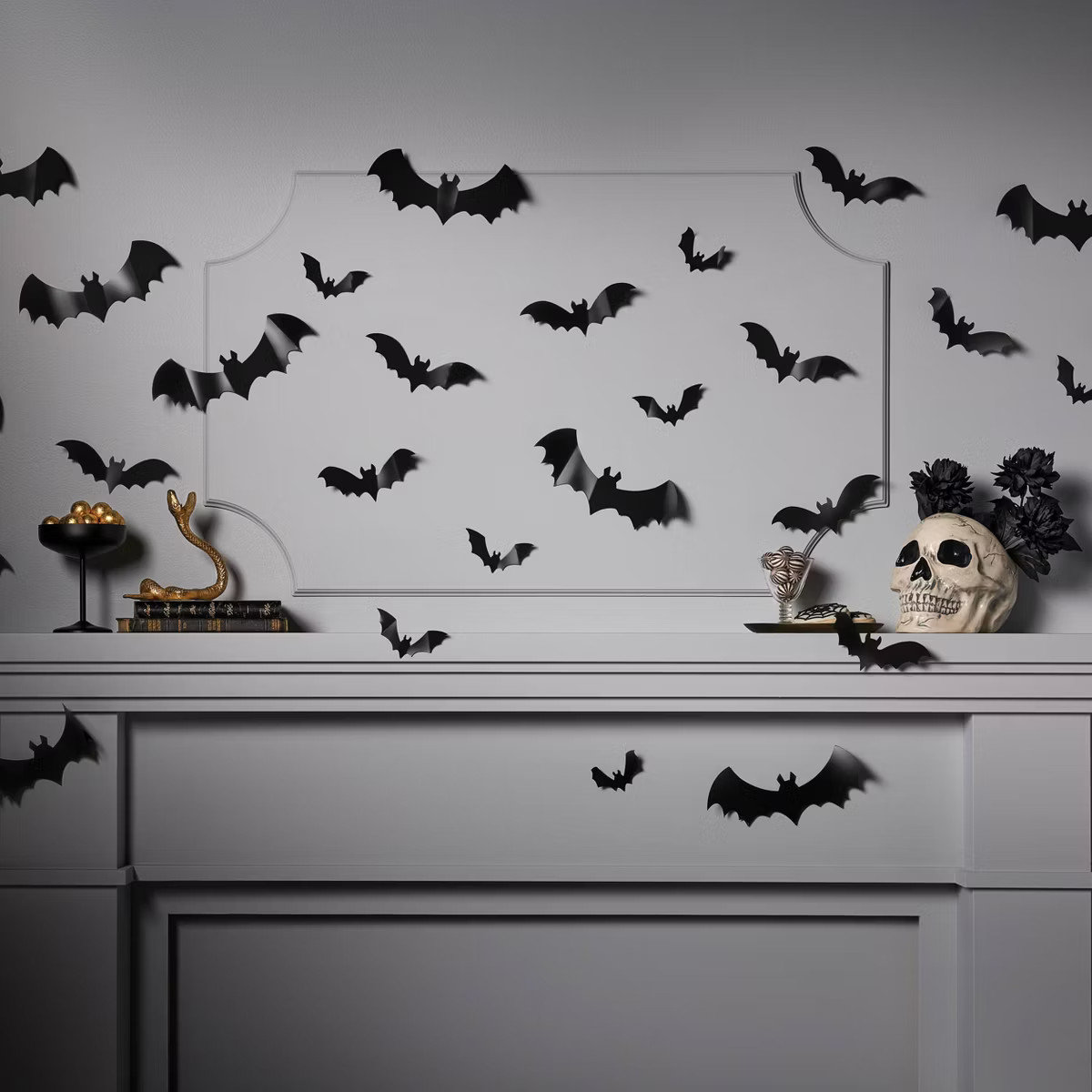 30ct Halloween Decor Kit Bats - Hyde & EEK! Boutique™: Wall Decals, 18+ | Target