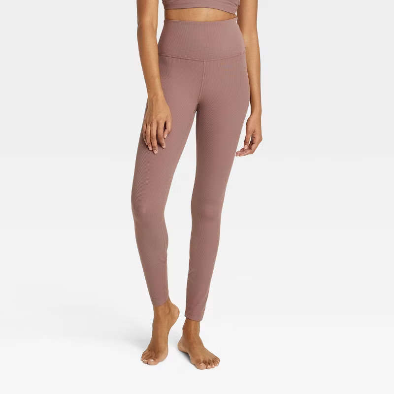 Women's Ultra High-Rise Rib Leggings - All In Motion™ | Target