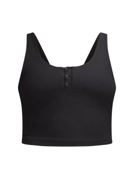 lululemon Align™ Ribbed Henley Tank Top | Women's Sleeveless & Tank Tops | lululemon | Lululemon (US)