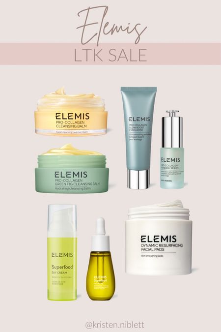 Elemis sale with code LTK20 // the cleansing balm is my absolute fav for removing my makeup every night! 

#LTKSale #LTKbeauty #LTKsalealert