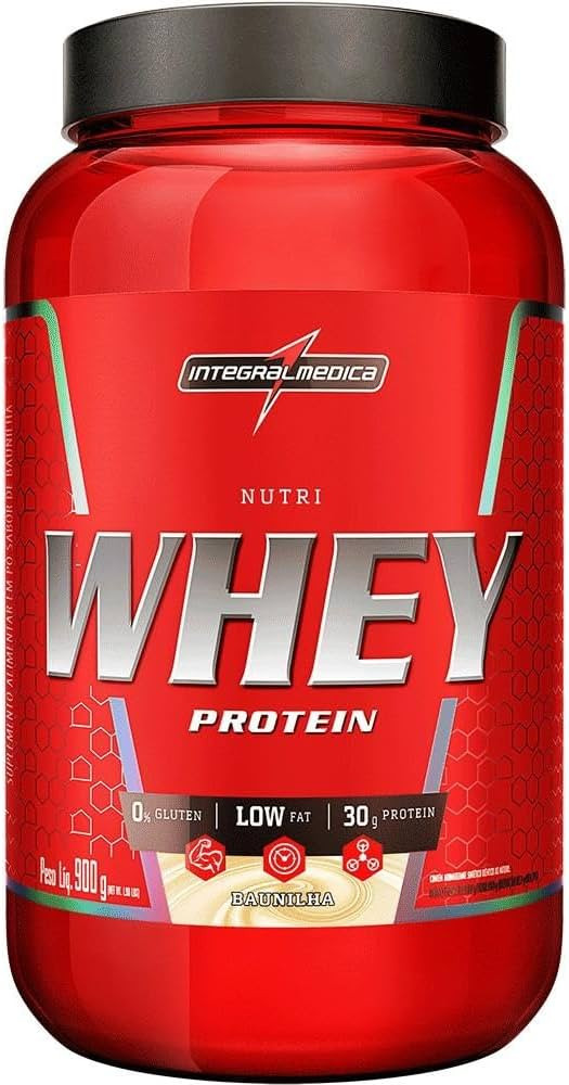 Integralmédica - Hipercalórico Nutri Whey Protein - 900g - Baunilha | Amazon (BR)
