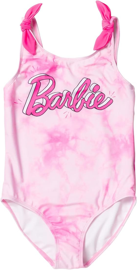 Barbie Girls One Piece Bathing Suit Little Kid to Big Kid | Amazon (US)