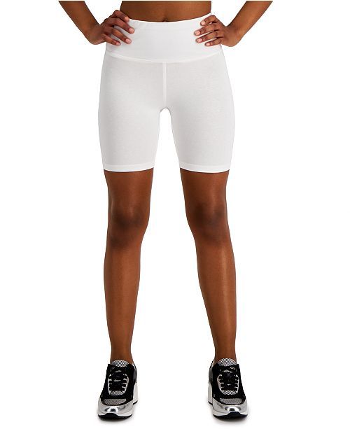 INC Women's Solid Bike Shorts, Created for Macy's | Macys (US)