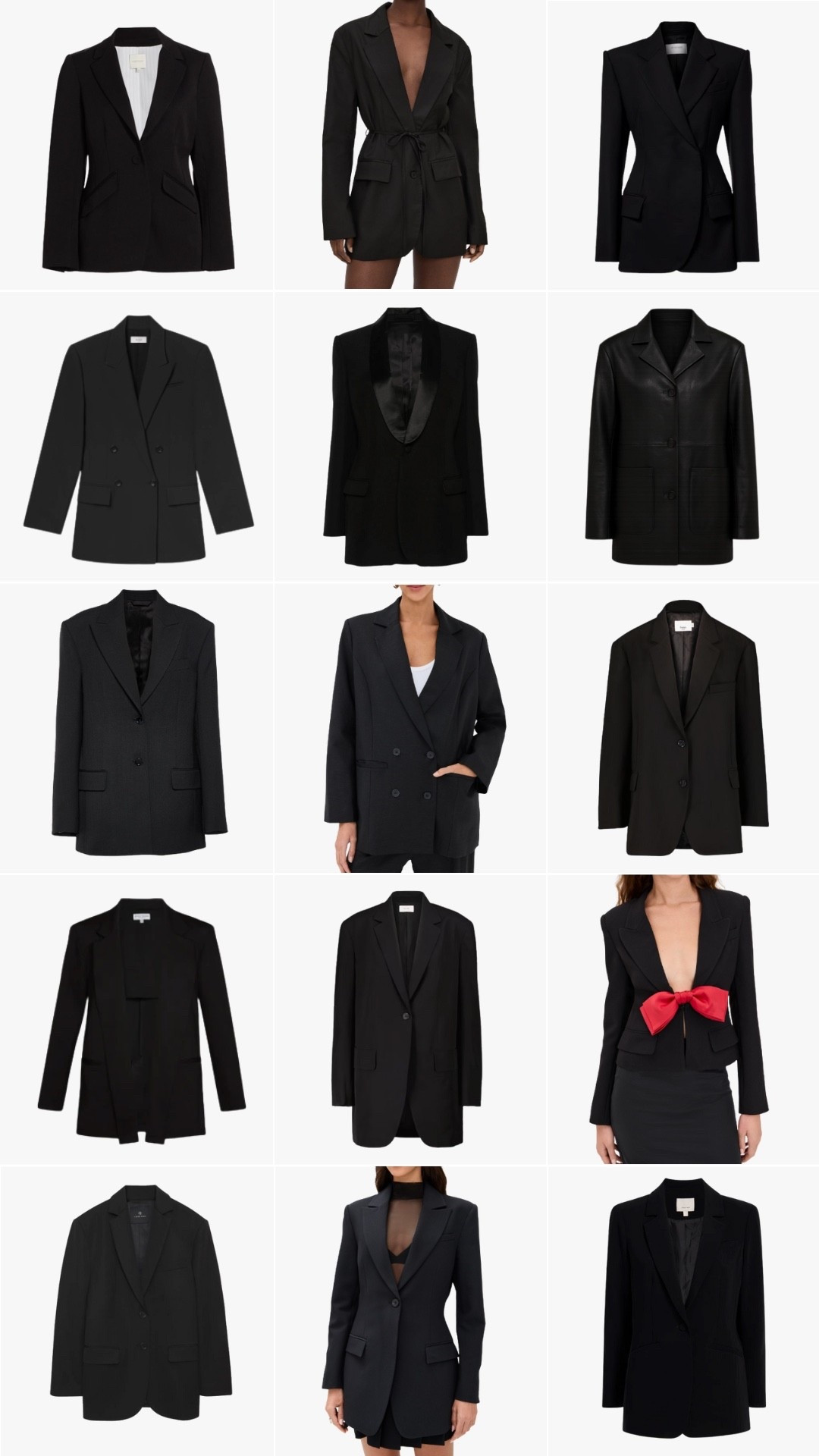 Black blazer edit