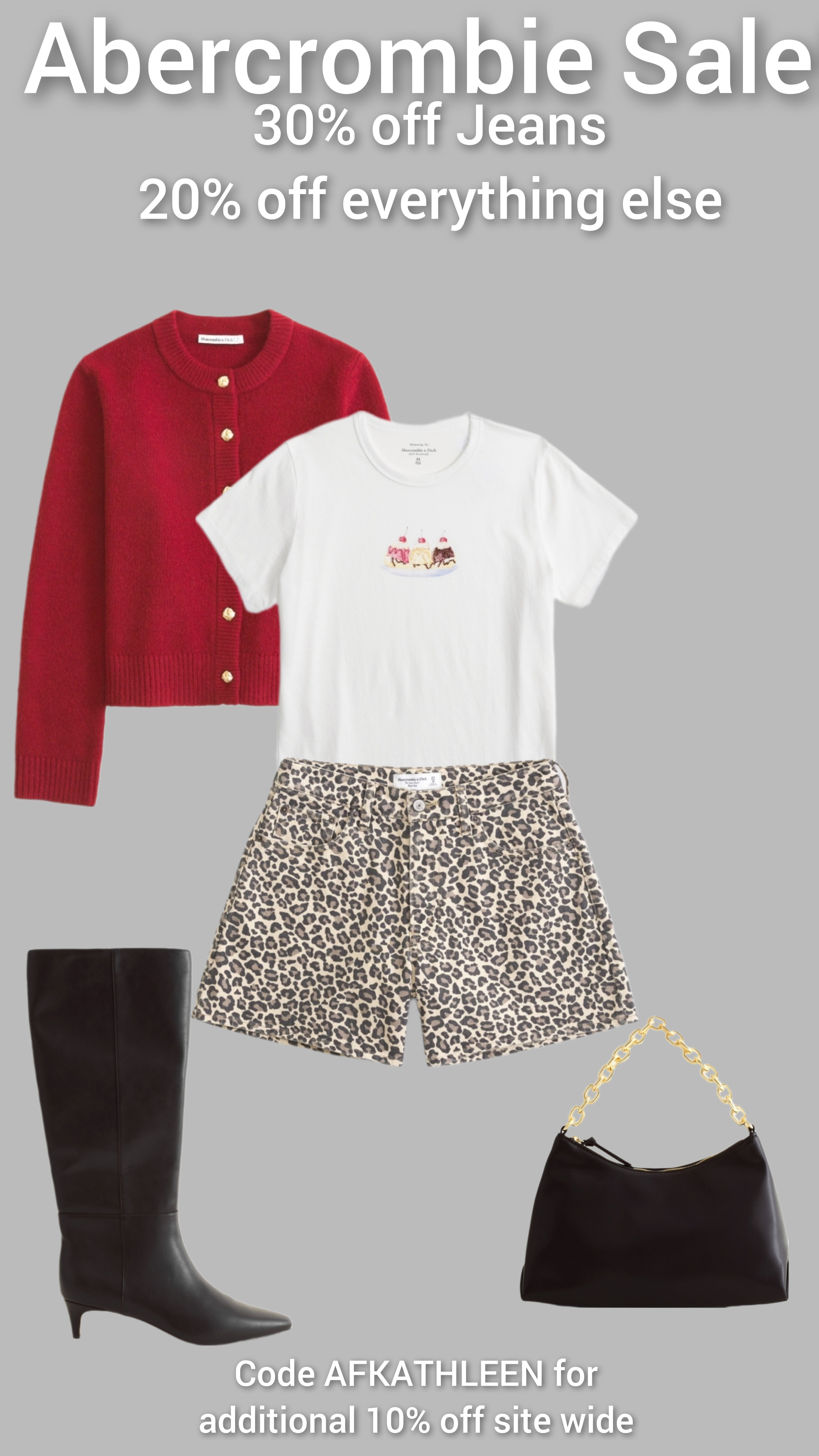 Last Day for 30% off Jeans and 20% off everything else! Plus code AFKATHLEEN for an additional 15% off purchase

#LTKSeasonal #LTKSaleAlert #LTKStyleTip