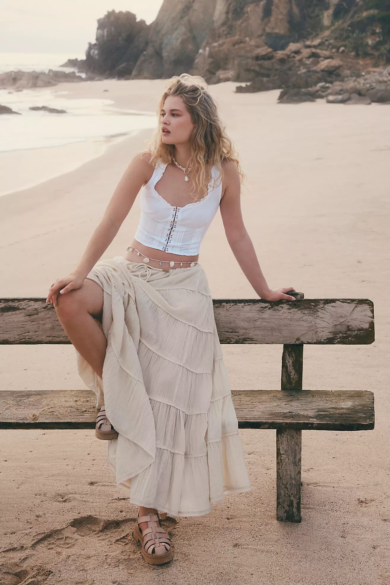 Simply Smitten Maxi Skirt | Free People (Global - UK&FR Excluded)