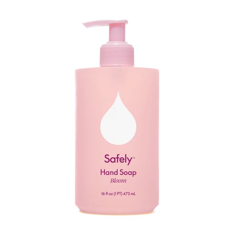 Safely Hand Soap, Naturally Hydrating Hand Soap, Bloom Scent, 16 fl oz | Walmart (US)
