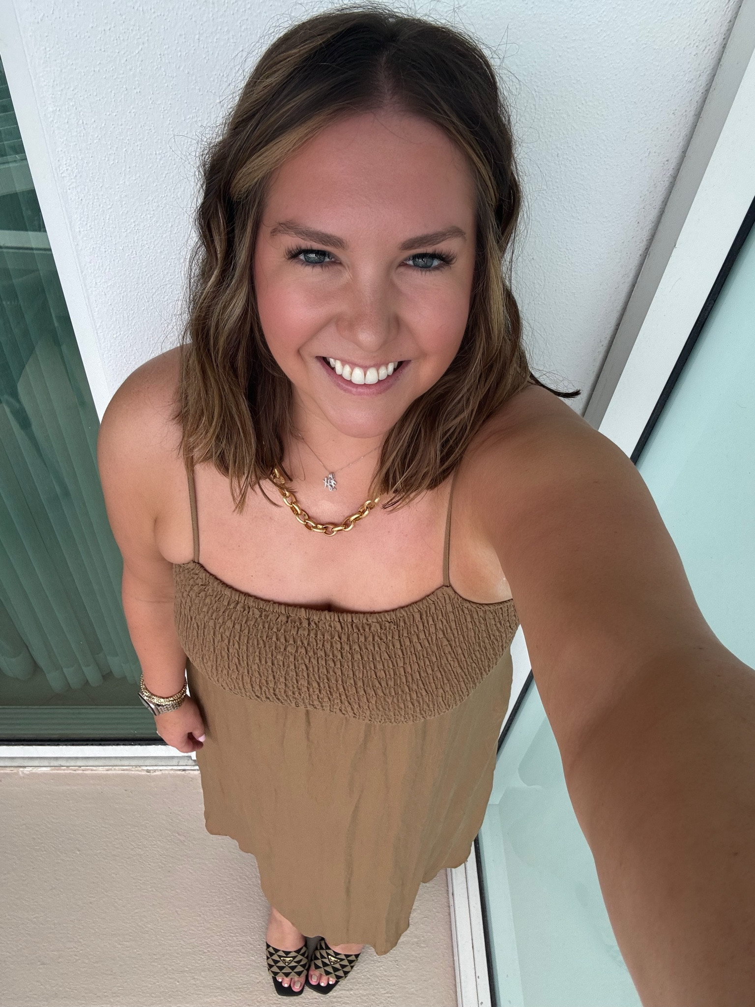 First night out in Miami! We are here for a work conference for Devin’s work but were able to go check out a Korean Steakhouse off property. These heels are so comfortable and easy to walk all over in. I paired it with this simple dress and a gold necklace to top it all off  

#LTKMidsize #LTKSaleAlert #LTKTravel