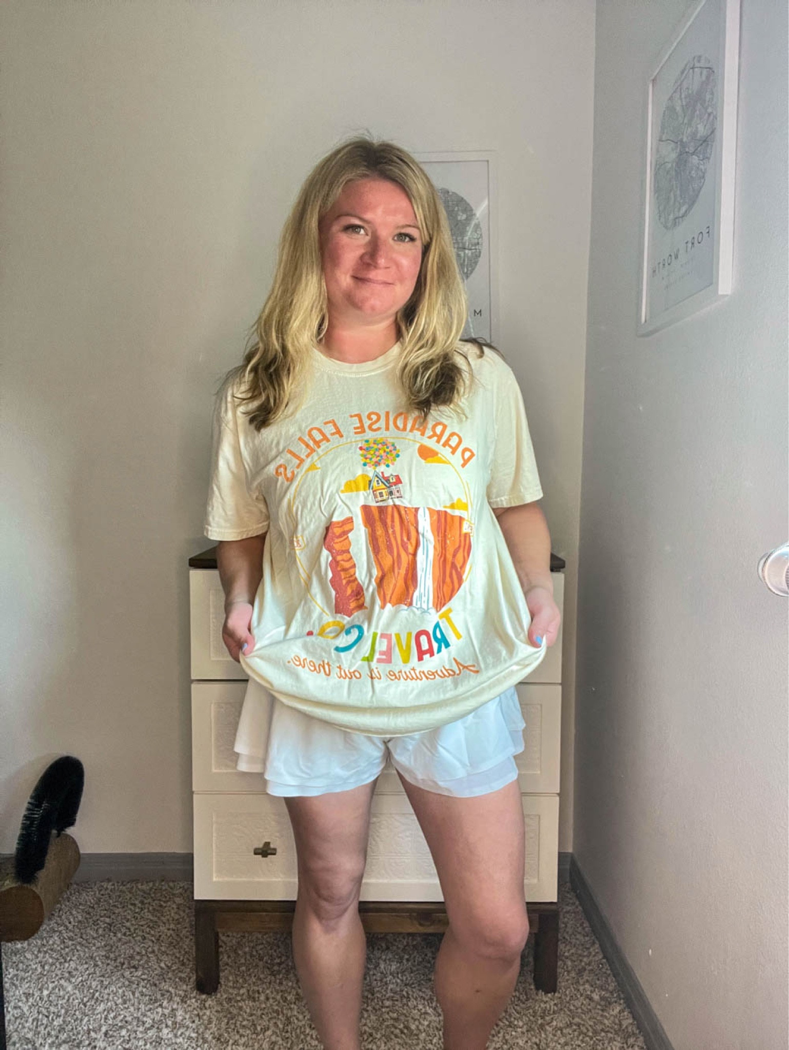 Such a cute Paradise Falls graphic tee represent UP for Animal Kinddom

#LTKstyletip #LTKFind #LTKtravel