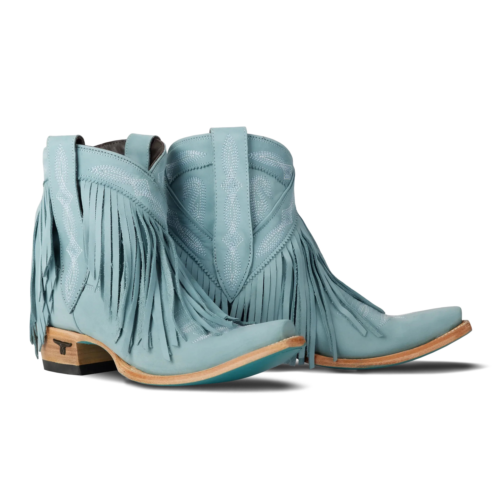 Senita Falls Bootie - Powder Blue | Lane Boots