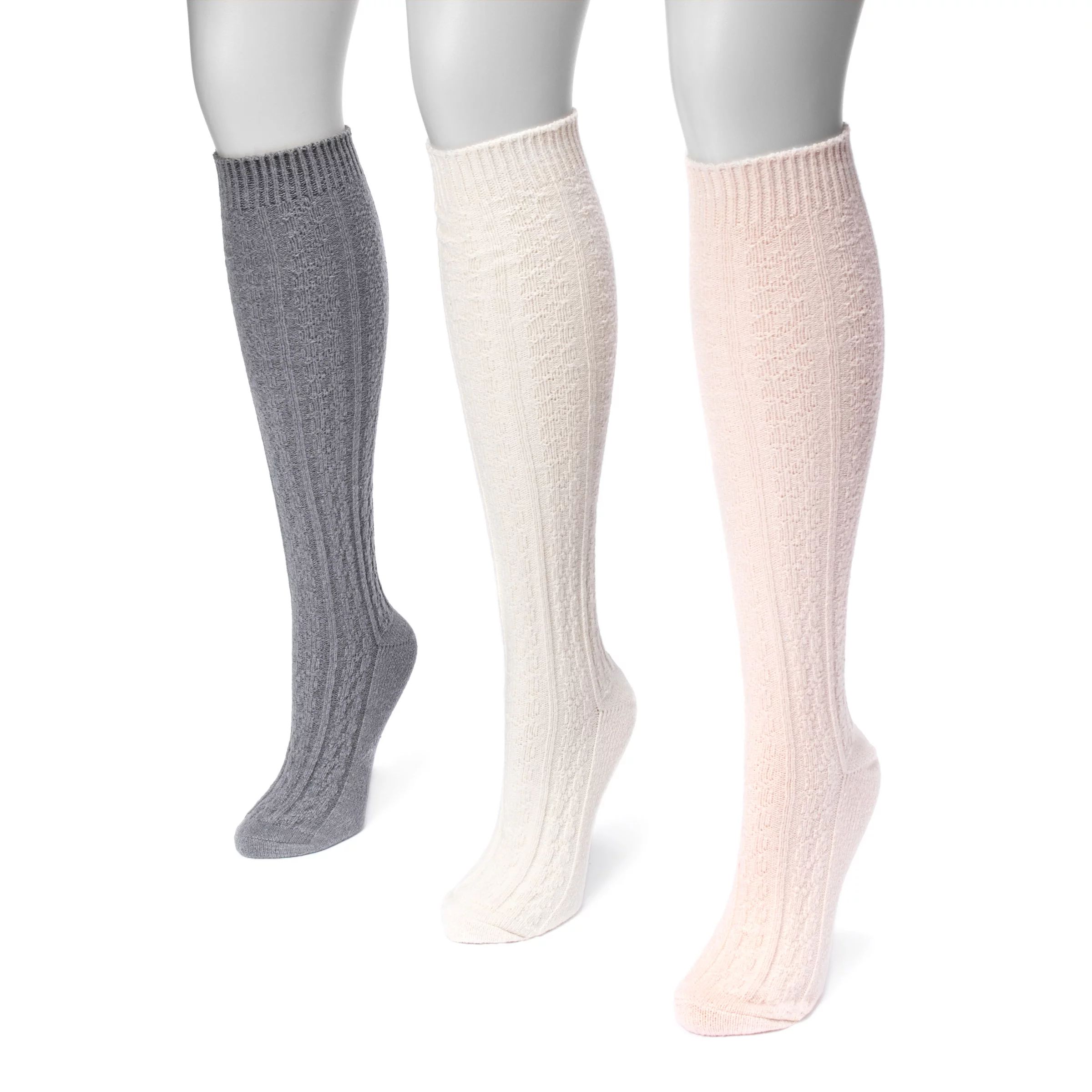 Women's Cable Knee High Socks 7 x 3.5 | Walmart (US)