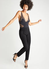 Ponte Slim Straight Leg Pant | Yummie