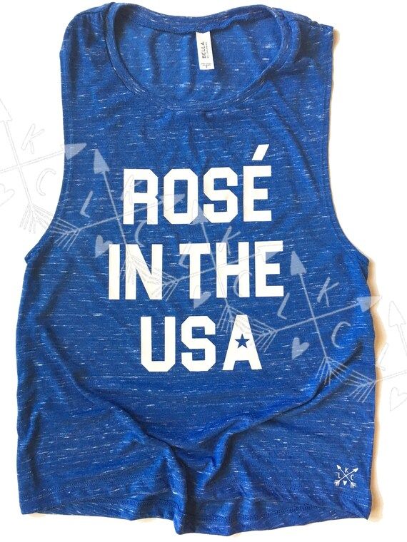 Rosé in the USA Shirt - Rose Shirt - USA Shirt - 4th of July Shirt - USA Shirt | Etsy (US)