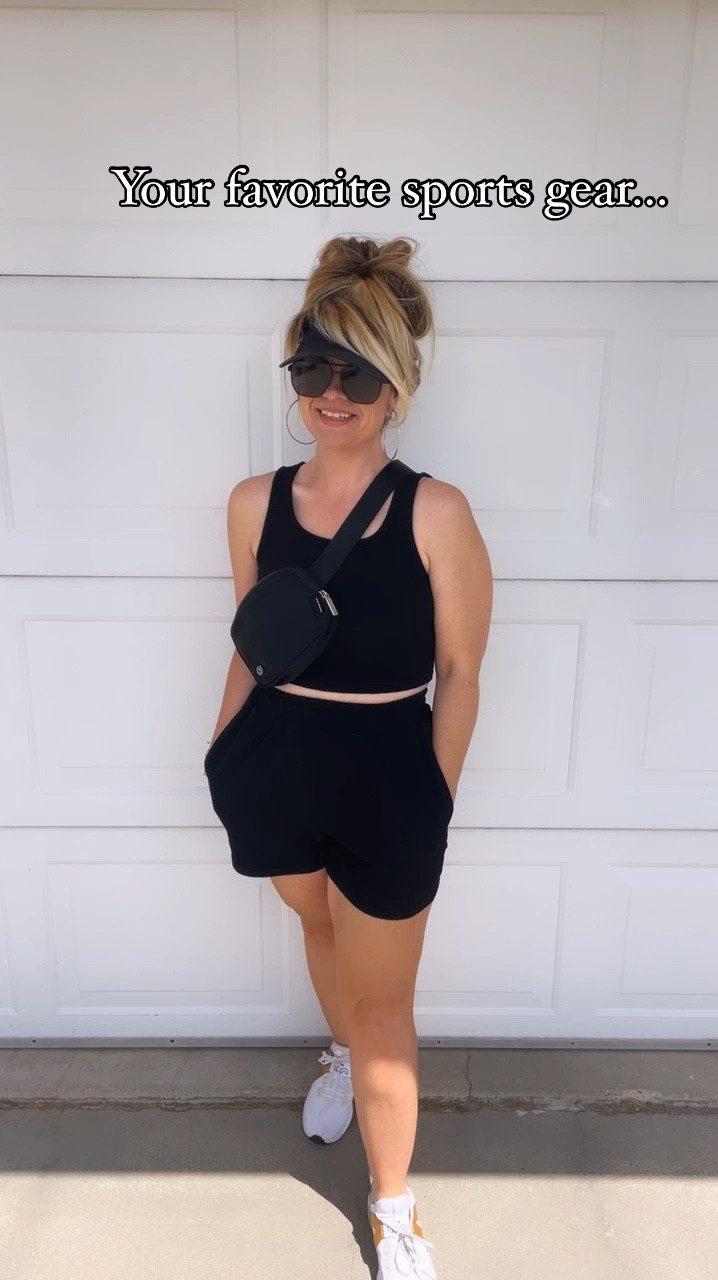 Amazon Matching 
Sporty outfits
Summer outfits 
Belt bag
Sunglasses
Black shorts
Wear vs style
Visors

#LTKFindsUnder100 #LTKFindsUnder50 #LTKActive