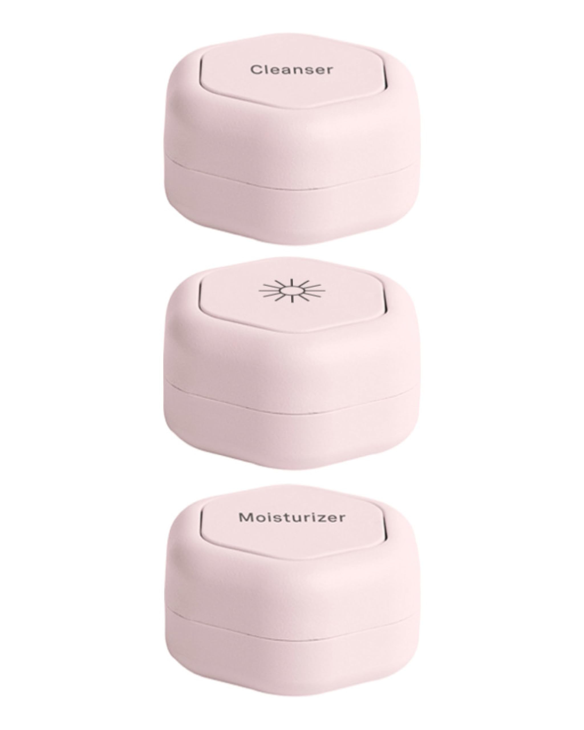 Cadence Travel Containers - Basic Skincare Set - Magnetic Travel Capsules - For Facial Cleanser, ... | Amazon (US)