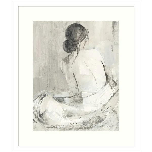 Evening I Neutral (Woman) by Albena Hristova - Picture Frame Painting Print on Paper | Wayfair North America
