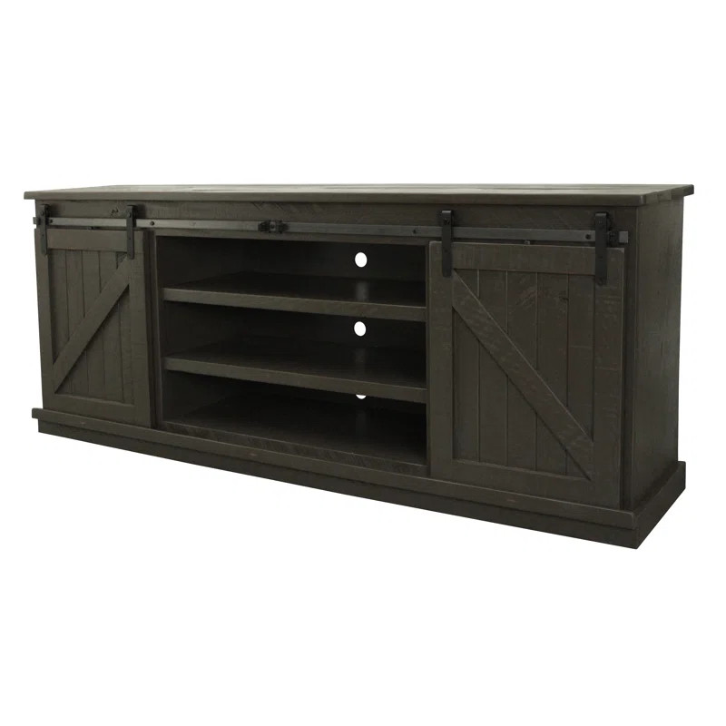 Mihika Solid Wood TV Stand for TVs up to 88" | Wayfair North America