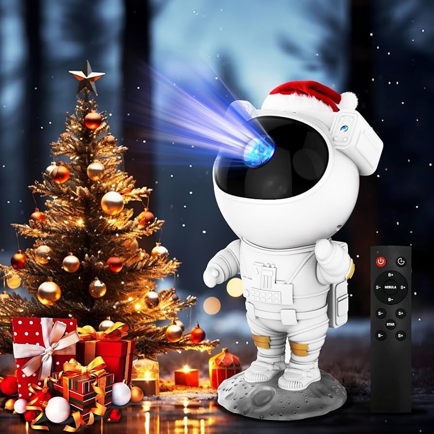 [A Gift Choice] Astronaut Space Buddy Star Projector - Galaxy Projector Night Light with Remote, ... | Amazon (US)