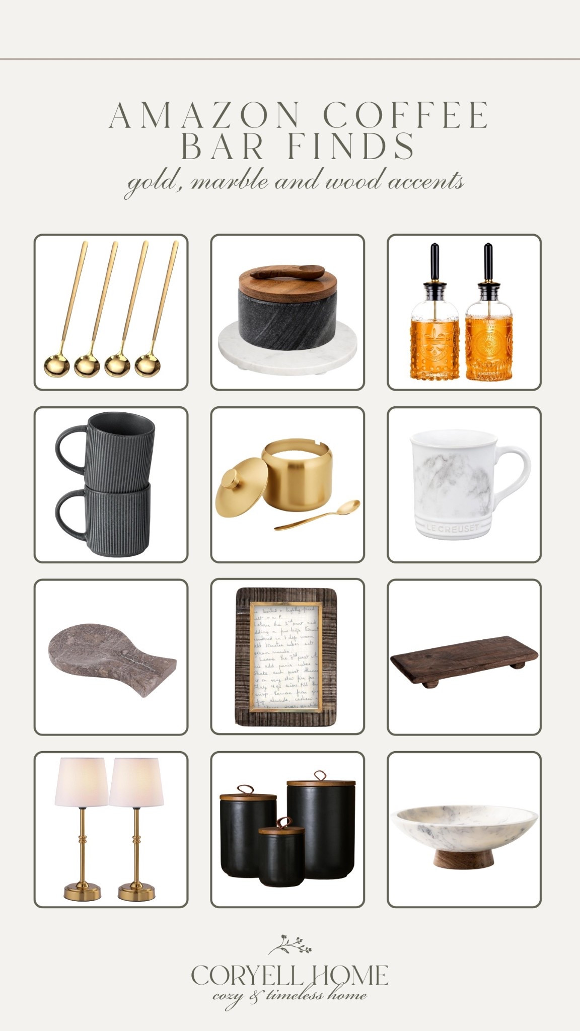 Amazon coffee bar finds & favorites! 🖤 Modern Home, Amazon Home, Neutral Home 

#LTKHome