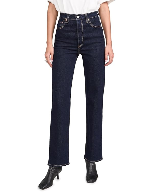 Levi's Women's Ribcage Full Length Jeans | Amazon (US)