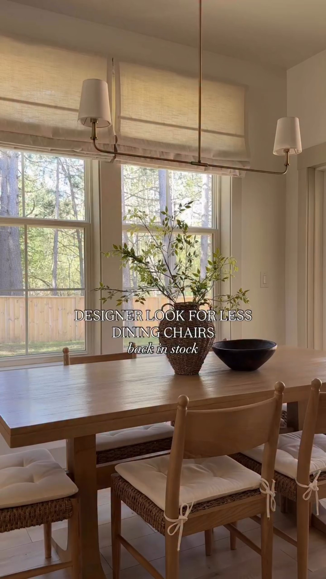 The prettiest @target dining chairs & table are finally back in stock 🤍 The stock photos don’t do them justice!

#LTKHome