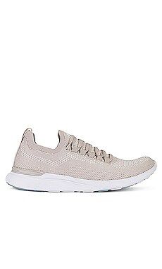 APL: Athletic Propulsion Labs TechLoom Breeze Sneaker in Clay, Ivory, & White from Revolve.com | Revolve Clothing (Global)