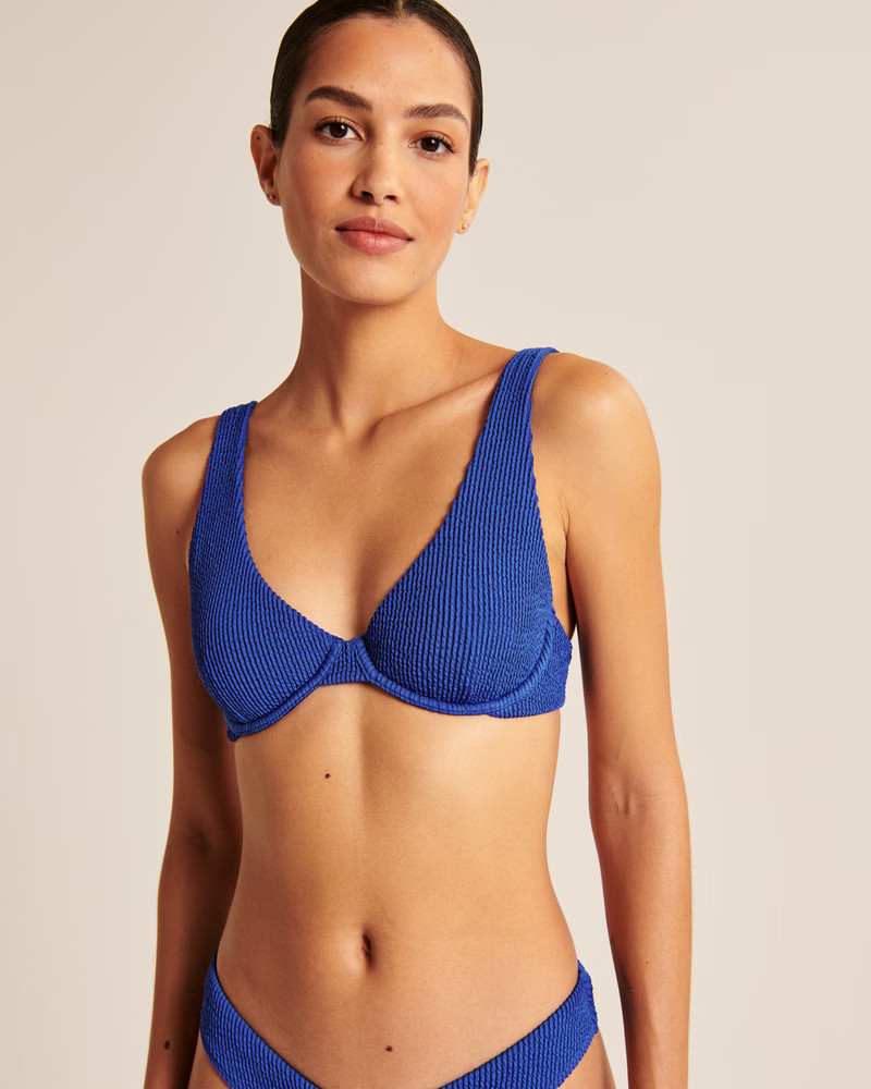 High Apex Underwire Bikini Top | Abercrombie & Fitch (US)