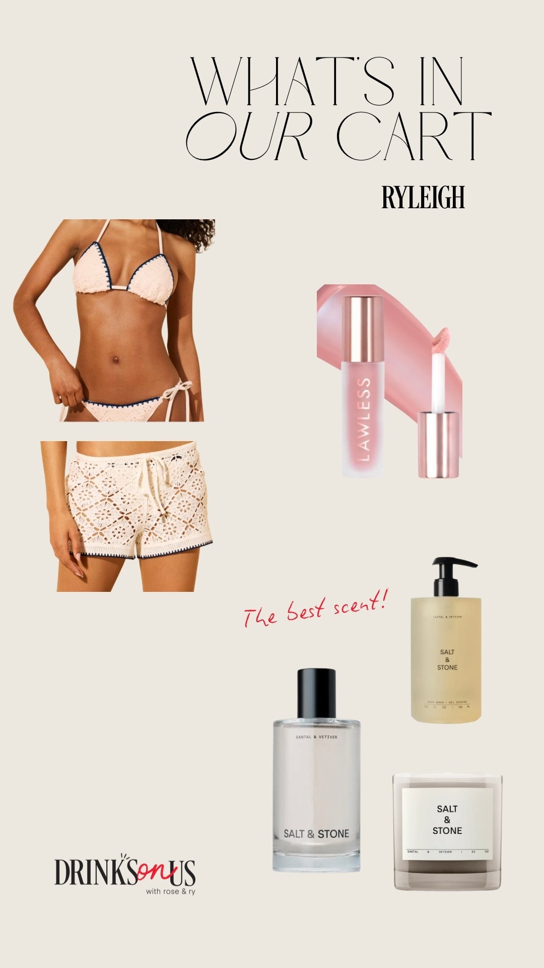 Products mentioned in Episode 124 of Drinks On Us! 🥂

#LTKSwim #LTKmomlife #LTKBeauty