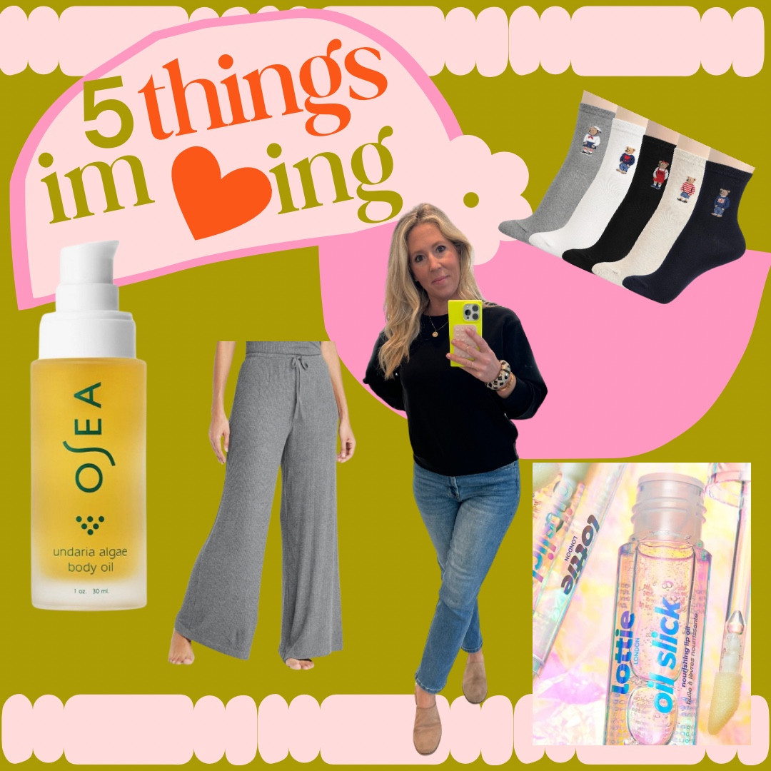 my fave 5 this week!

from nourishing body oil to the cutest ralph-lauren looking socks  

#LTKFamily #LTKStyleTip #LTKGiftGuide