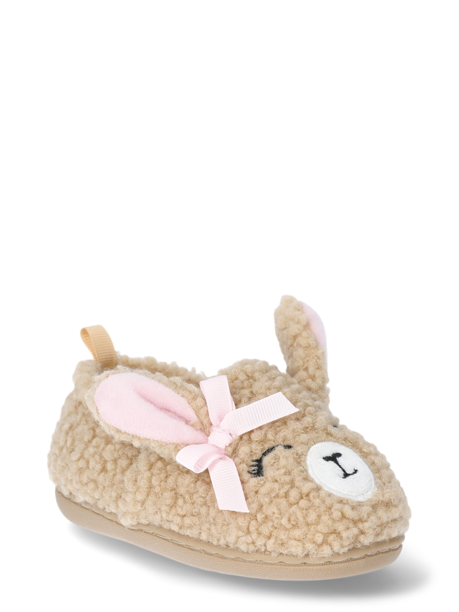 Wonder Nation Infant Girl Farm Animal Slippers - Walmart.com | Walmart (US)